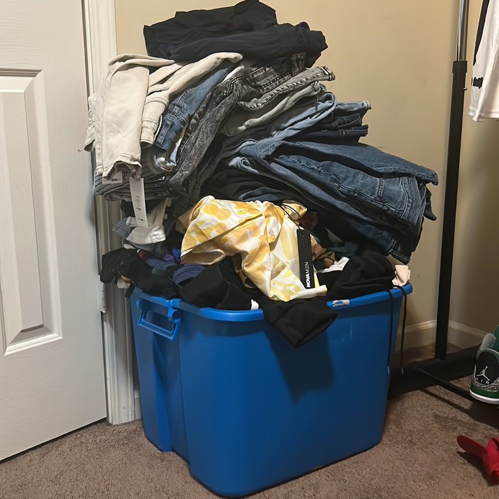 Bundle of clothes